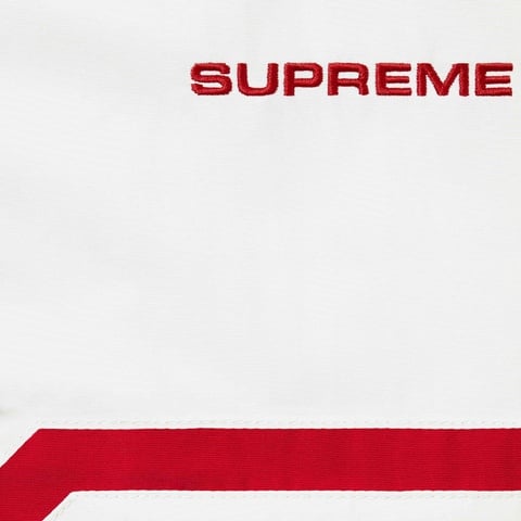 Supreme Inset Link Track Jacket - Light Grey