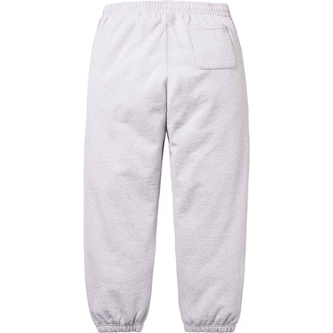 Supreme Jacquard Stripe Sweatpant - Ash Grey
