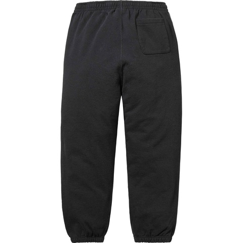 Supreme Jacquard Stripe Sweatpant - Black