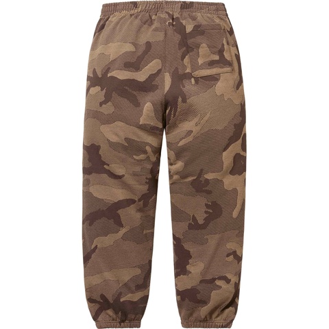Supreme Jacquard Stripe Sweatpant - Brown Camo