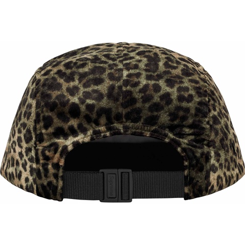 帽子 supreme leopard velvet camp cap tan Leopard Velvet Camp Cap - spring/summer 2024 - Supreme