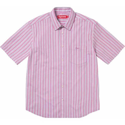 トップス Loose Fit Oxford S/S Shirt Pink Stripe L Loose Fit Multi Stripe S/S Shirt - Supreme