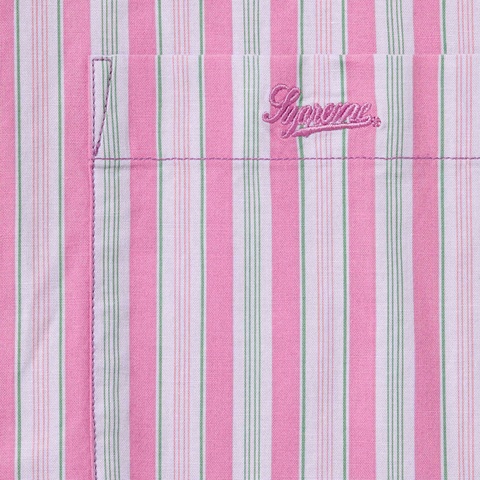 Loose Fit Multi Stripe S/S Shirt - Supreme