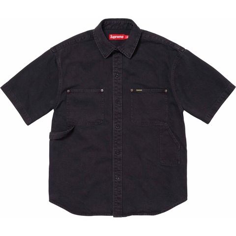 Loose Fit S/S Denim Painter Shirt - Supreme