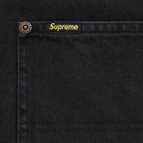 Loose Fit S/S Denim Painter Shirt - Supreme