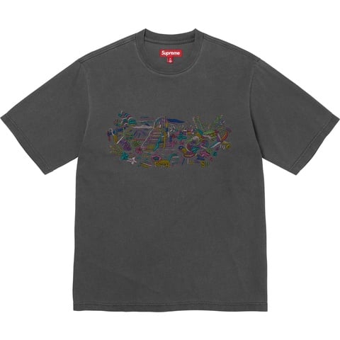 Supreme Machu Picchu S/S Top - Black