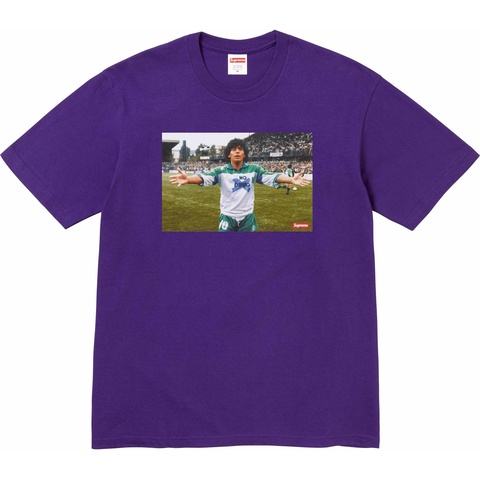Supreme Maradona Tee - Purple