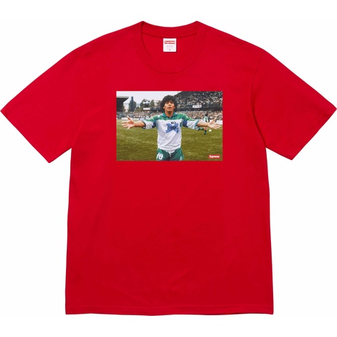 新品 XL Supreme Maradona Tee White Supreme Maradona Tee White – Kick Game