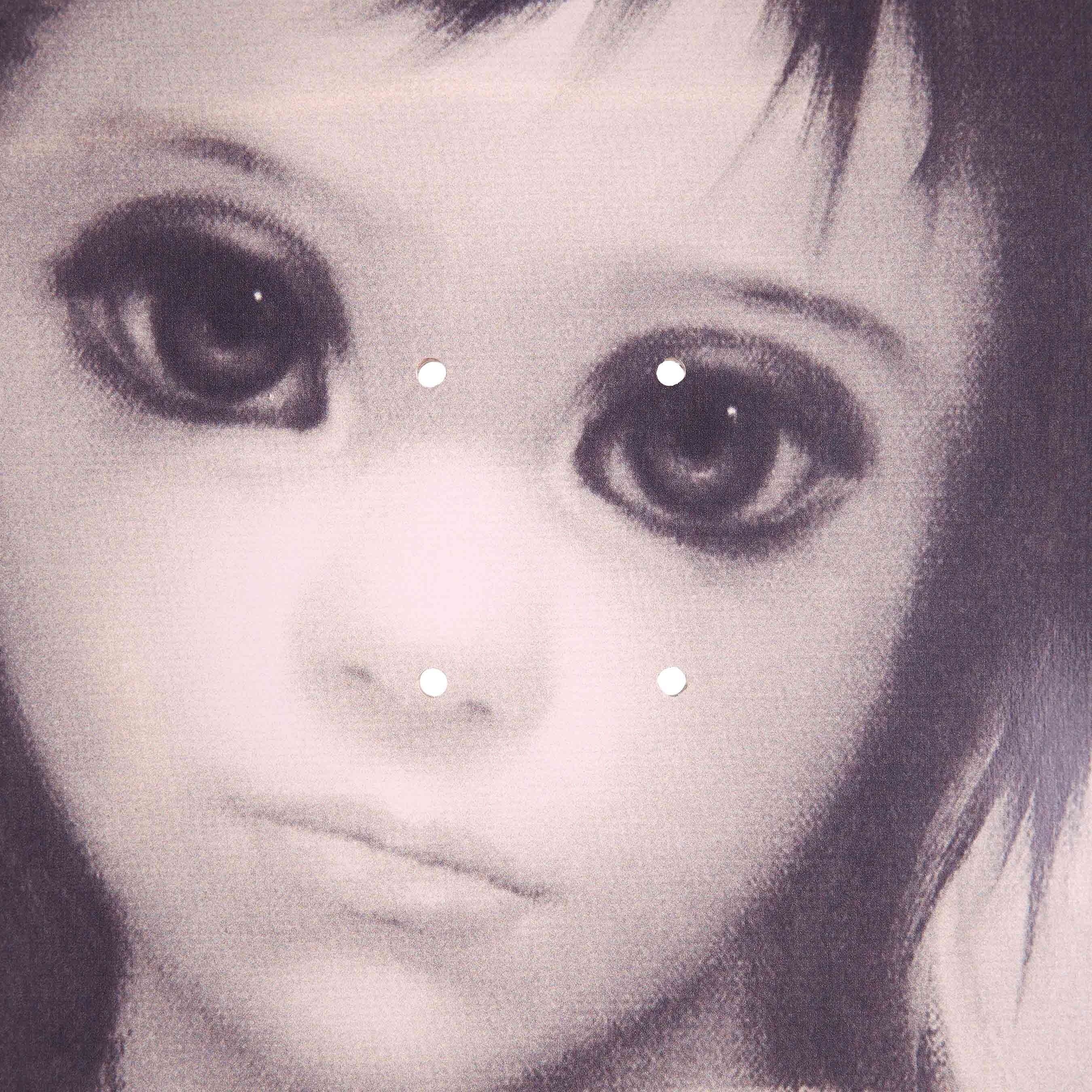 Supreme Margaret Keane Best Friends Skateboard (SS24) - Grey - 8.25" x 32" - $78