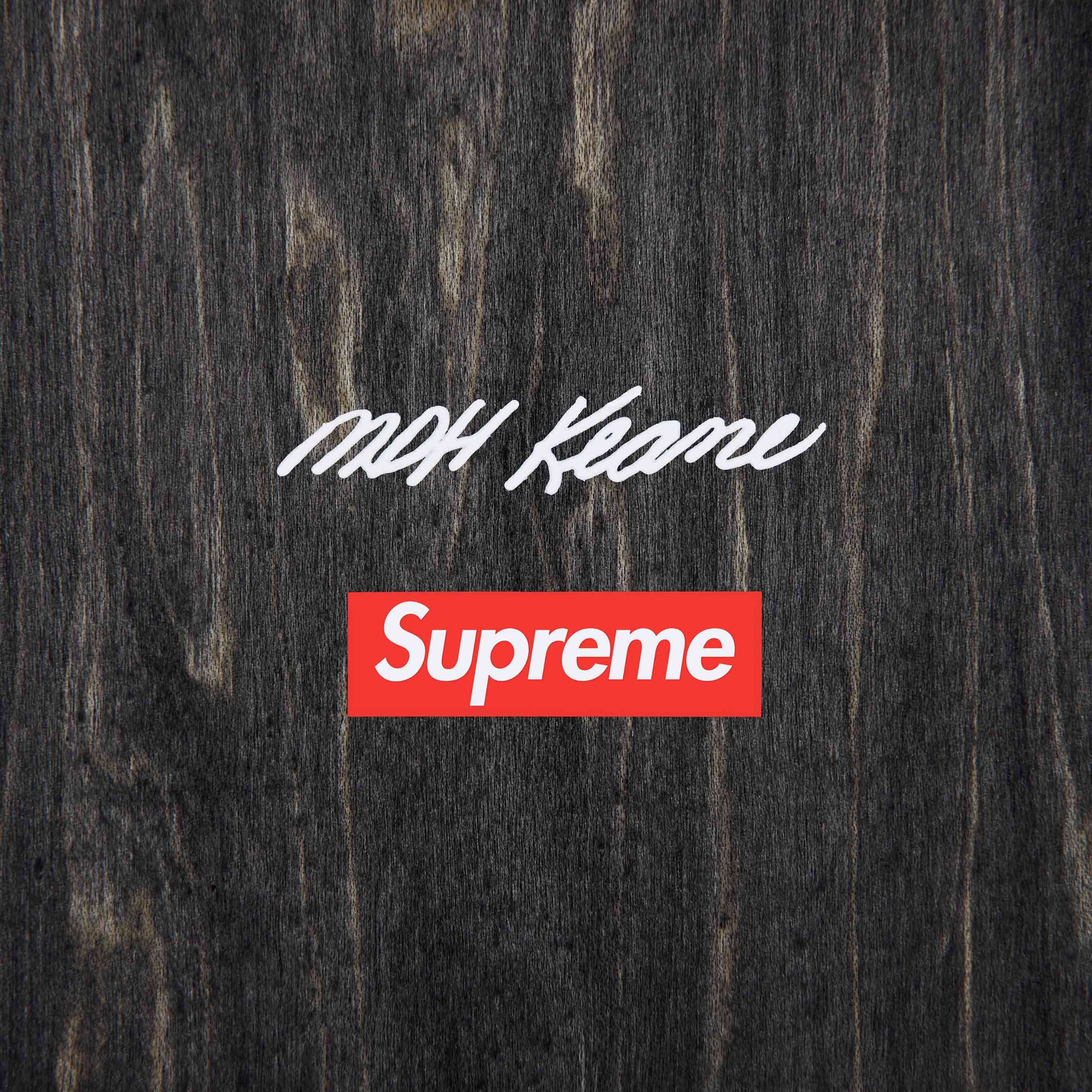 Supreme Margaret Keane Best Friends Skateboard (SS24) - Grey - 8.25" x 32" - $78