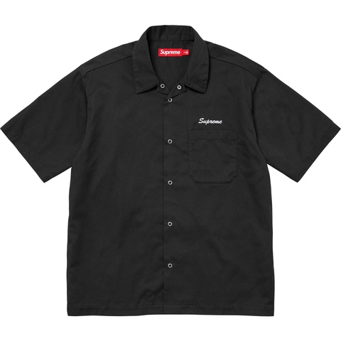 Supreme Margaret Keane Teardrop S/S Work Shirt - Black