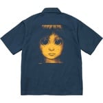Supreme Margaret Keane Teardrop S S Work Shirt (SS24) - Light Navy