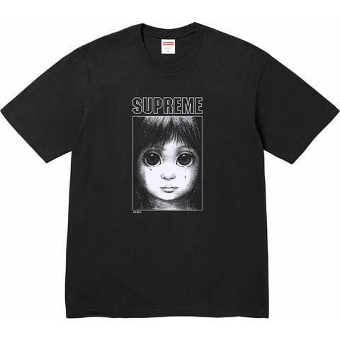 supremeマーガレットキーンtシャツ Margaret Keane Teardrop Tee - spring/summer 2024 - Supreme