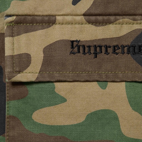 Supreme Melvins BDU Jacket - Woodland Camo