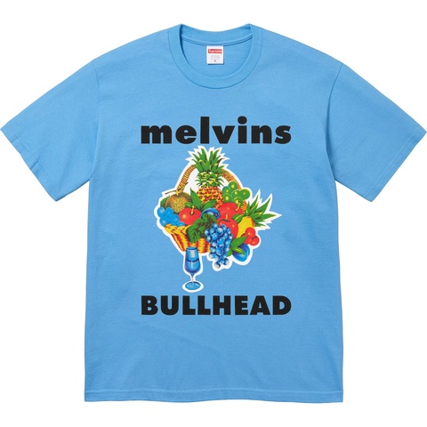 Supreme Melvins Bullhead Tee - Bright Blue