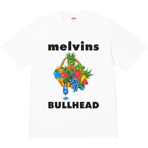 Supreme Melvins Bullhead Tee - White