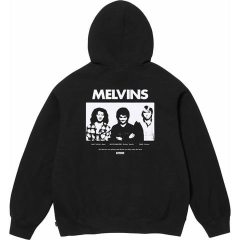 Supreme Melvins Hooded Sweatshirt - Black