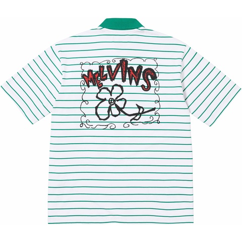 Melvins Stripe S/S Polo - spring/summer 2024 - Supreme
