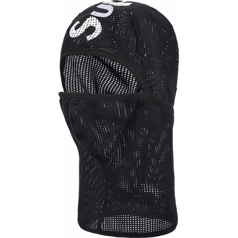 帽子 supreme 24ss Mesh Lightweight Balaclava Supreme Halftone Lightweight Balaclava Black - SS24 - US