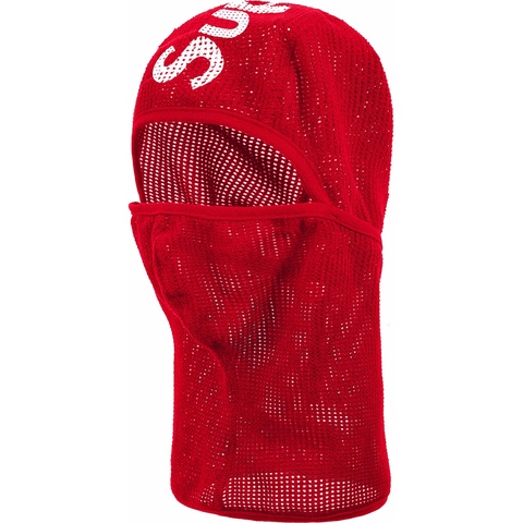 帽子 supreme 24ss Mesh Lightweight Balaclava Supreme Halftone Lightweight Balaclava Black - SS24 - US