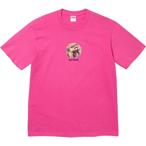 Supreme Miss Piggy Tee - Fuchsia