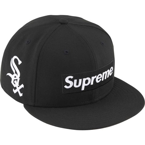 Supreme MLB Teams Box Logo New Era® - Black - Chicago