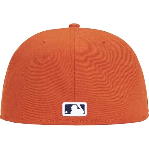Supreme MLB Teams Box Logo New Era® - Burnt Orange - Detroit