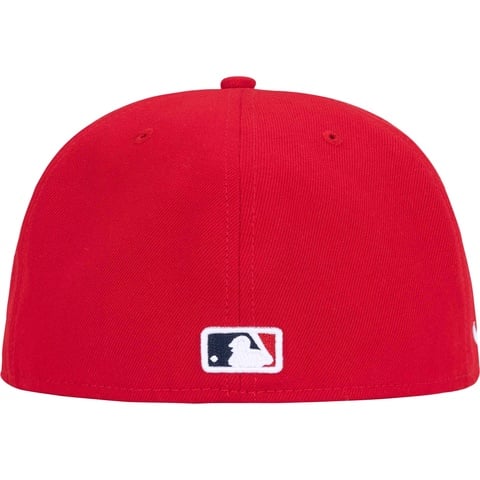 Supreme MLB Teams Box Logo New Era® - Red - Atlanta