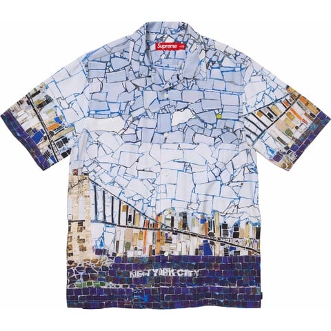 24SSMosaic S S Shirt Multicolor半袖シャツ Mosaic S/S Shirt - spring/summer 2024 - Supreme
