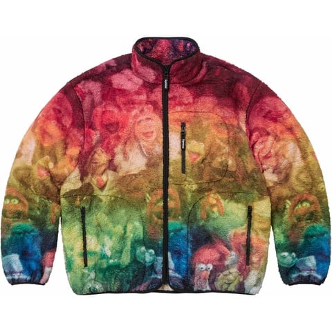 Supreme Muppets Fleece Jacket - Multicolor
