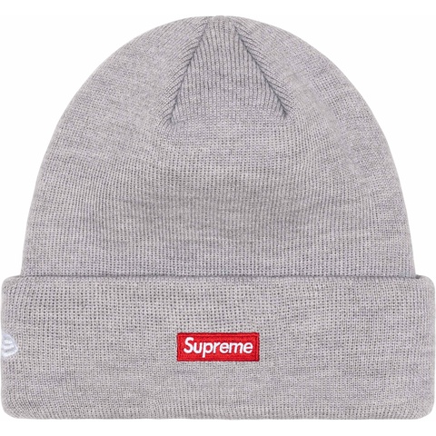 Supreme New Era® $ Beanie - Heather Grey