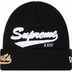 Supreme New Era Salvation Beanie (SS24) - Black