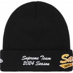Supreme New Era Salvation Beanie (SS24) - Black
