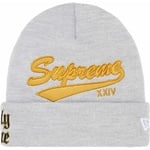 Supreme New Era Salvation Beanie (SS24) - Heather Grey