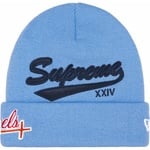 Supreme New Era Salvation Beanie (SS24) - Light Blue