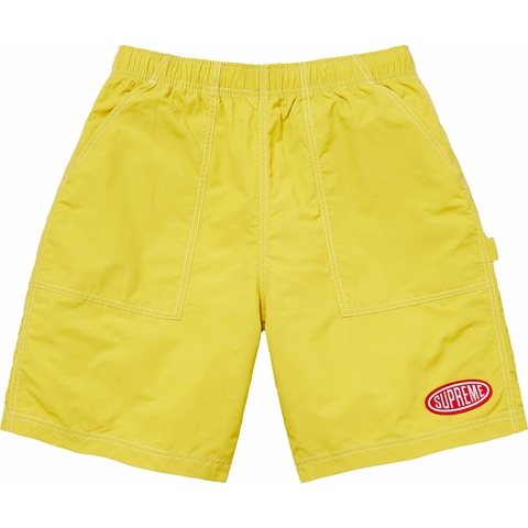 Supreme Nylon Painter Short - Gold