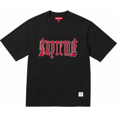 Supreme Old English S/S Top - Black