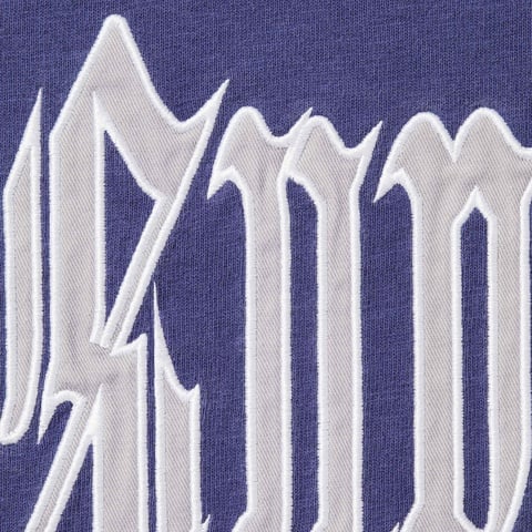 Supreme Old English S/S Top - Washed Navy