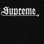 Supreme Old English Sweater (SS24) - Black