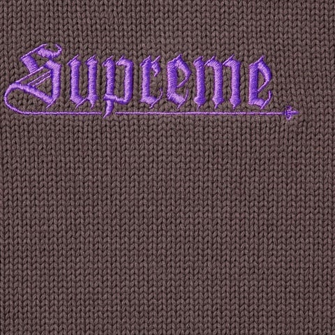 Old English Sweater - spring/summer 2024 - Supreme