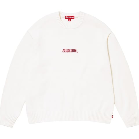 Old English Sweater - spring/summer 2024 - Supreme