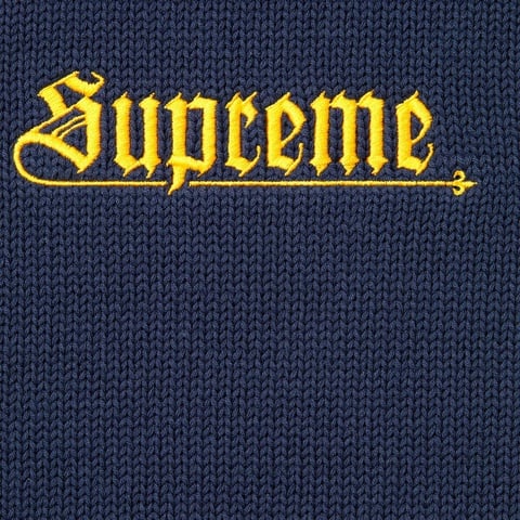 Old English Sweater - spring/summer 2024 - Supreme