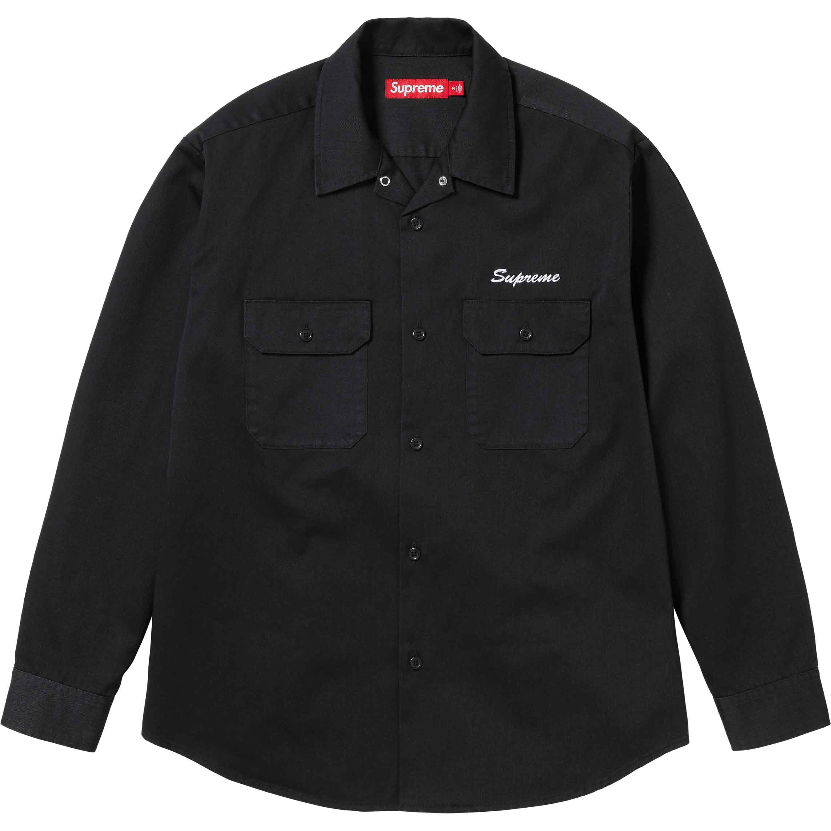 Supreme Our Lady Work Shirt Black Ｍ Supreme Our Lady Work Shirt (SS24) - $138