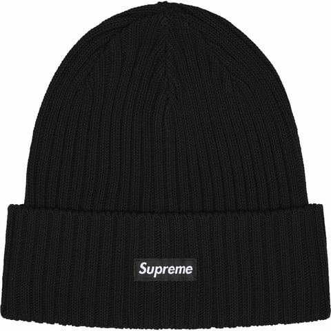 Supreme Overdyed Beanie - Black