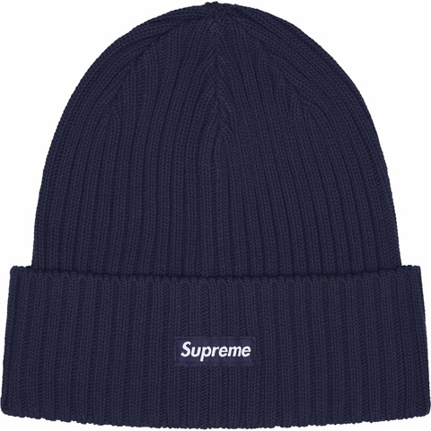 新品⭐️Supreme Overdyed Beanie ネイビー boxlogo Overdyed Beanie - spring/summer 2024 - Supreme