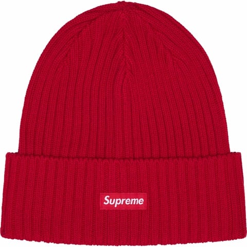 Supreme Overdyed Beanie - Red