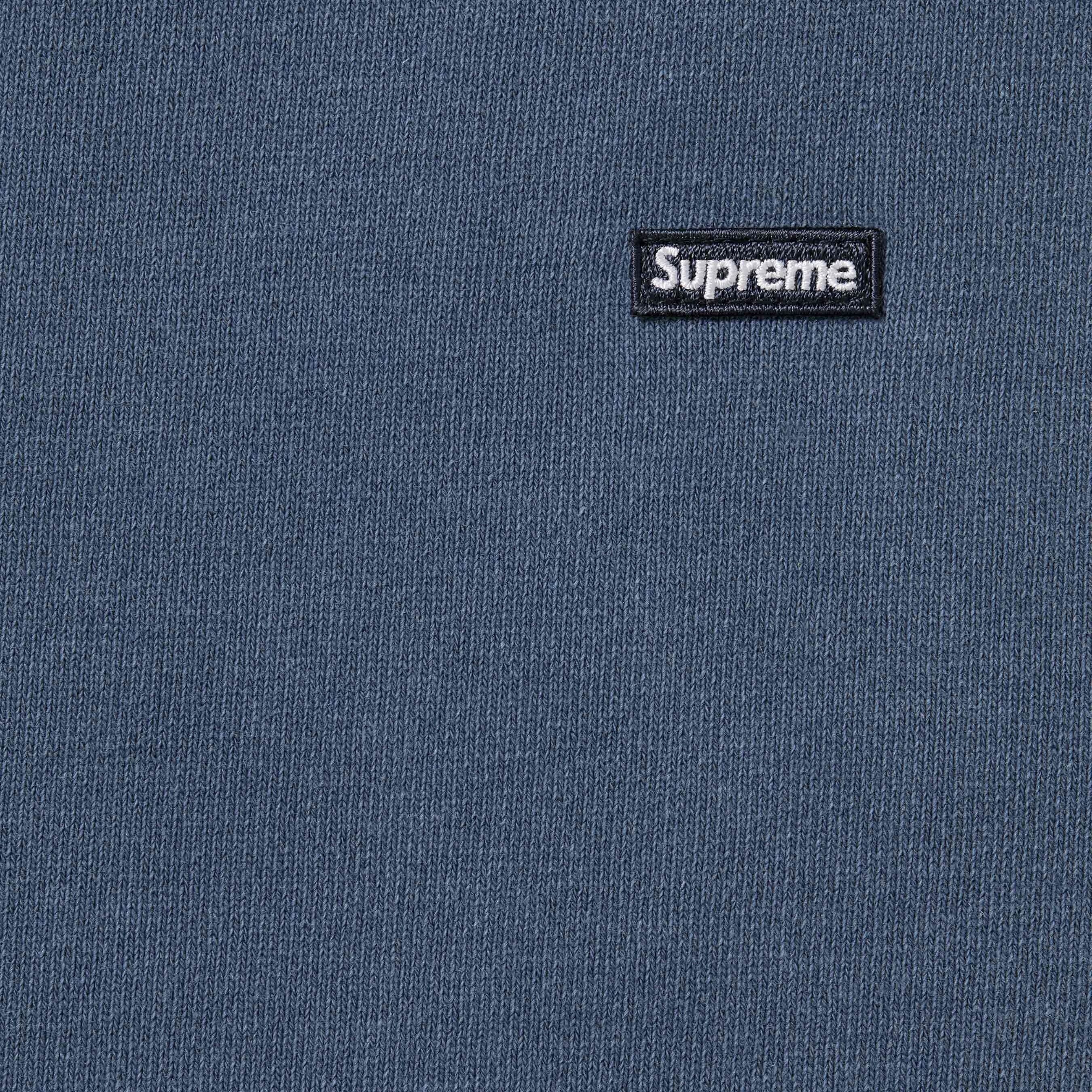 Supreme Overdyed Small Box Sweatshort (SS24) - Dark Slate - $118