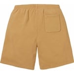 Supreme Overdyed Small Box Sweatshort (SS24) - Sand