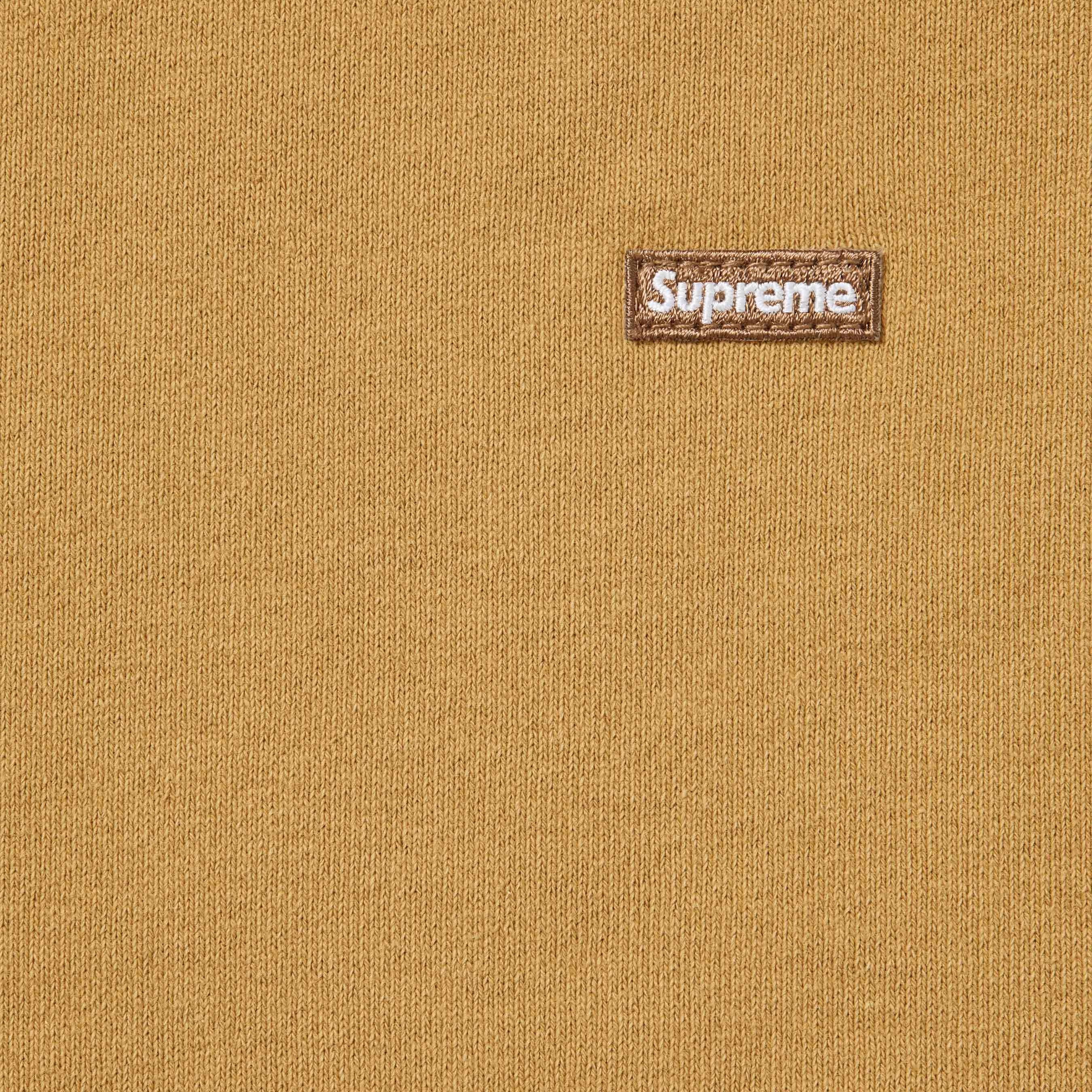 Supreme Overdyed Small Box Sweatshort (SS24) - Sand - $118