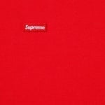 Supreme Overdyed Small Box Zip Up Hooded Sweatshirt (SS24) - Red